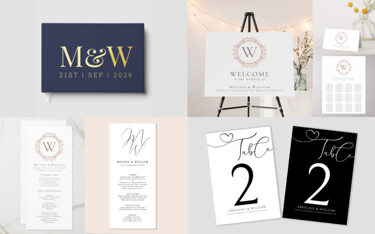 Day Of Stationery Wedding 6 Popular Pieces for your Wedding Day